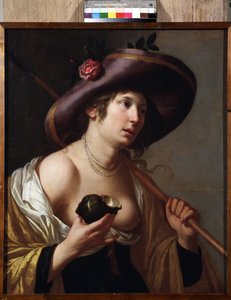 Portrait de Granida - Jan van Bijlert or Bylert