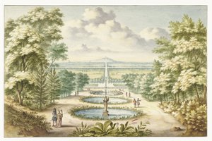 Amphithéâtre à Clèves, vu vers le nord