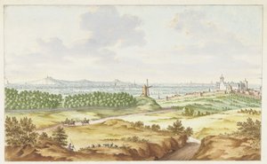 Vue de Clèves depuis le Galgenberg - Jan van Call (I)
