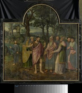 Triptyque avec des scènes de la vie de Saint Jean-Baptiste - Jan van Coninxloo (II)