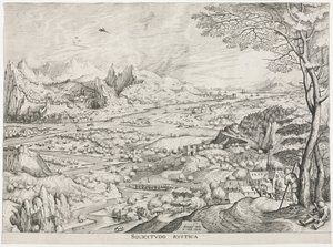 Les Grands Paysages : Solicitudo Rustica - Jan van Doetechum