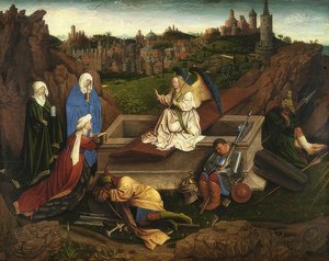 Les trois Marie au tombeau du Christ