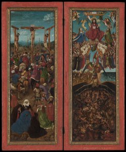 La Crucifixion, Le Jugement Dernier - Jan van Eyck