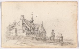 Maison des lépreux à Clèves - Jan van Goyen
