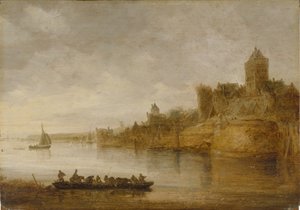 Les remparts médiévaux de Nimègue - Jan van Goyen