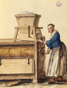 Tamiser la farine - Jan van Grevenbroeck
