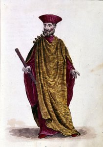 Capitaine de la mer : Officier de la marine militaire de la République de Venise. Dessin à l
