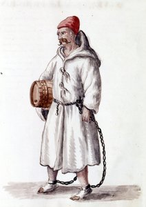 Câble galérien. 17 - 18e siècle. Dessin à l