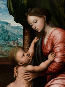 (détail) de la Vierge à l