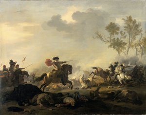 Attaque de cavalerie