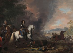 Henri Casimir II, Prince de Nassau-Dietz, dans une bataille