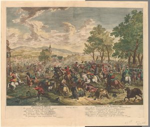 Combat de cavaliers, vers 1702 - Jan van Huchtenburg