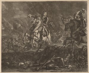 Un général à cheval (Charles de Lorraine) - Jan van Huchtenburgh