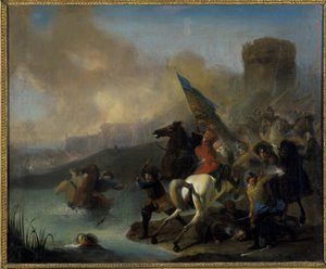 Scène de bataille