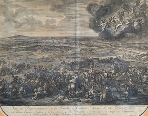 La bataille de Cassano le 16 août 1705