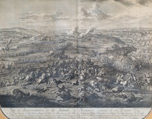 La bataille de Höchstädt le 13 août 1704 - Jan van Huchtenburgh