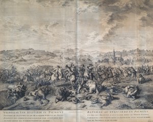 La bataille de Staffarda le 18 août 1690 - Jan van Huchtenburgh