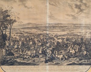 La bataille de Turin du 7 septembre 1706 - Jan van Huchtenburgh