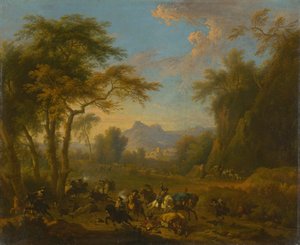 Raid, vers 1717 - Jan van Huchtenburgh