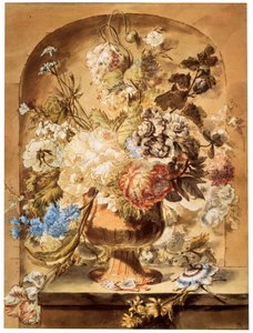 Fleurs, 18ème ou début 19ème siècle