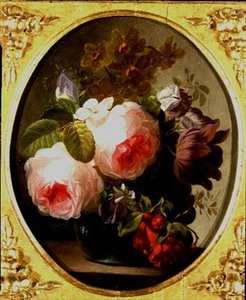 Roses et Autres Fleurs dans un Vase - Jan van Os