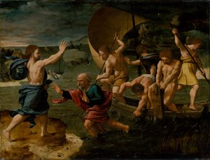 La pêche miraculeuse, vers 1550