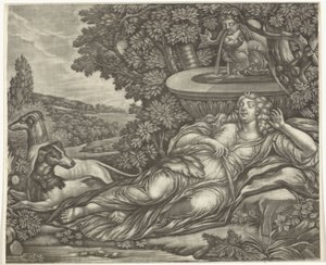 Diane endormie - Jan van Somer (possibly)