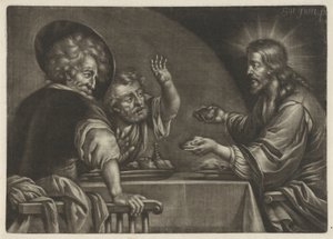 Repas à Emmaüs - Jan van Somer