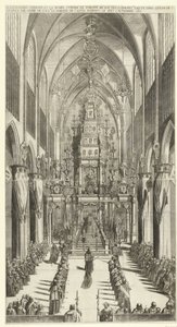 Service funèbre pour Philippe IV à Bruxelles, 1665