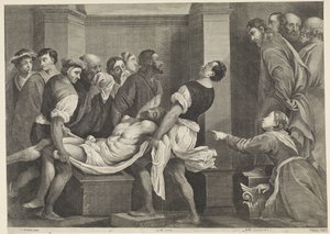 Résurrection de Lazare - Jan van Troyen
