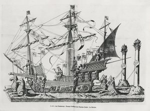 Vaisseau triomphal au cortège funèbre de l
