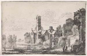 Deux moines près d