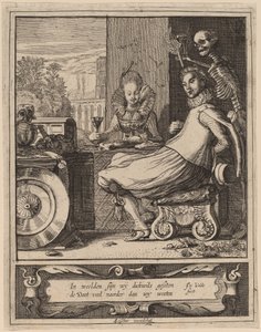 La Mort surprenant un couple - Jan van de Velde II