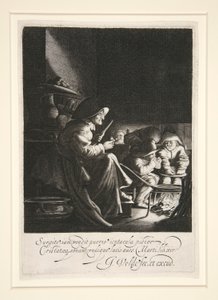 La femme aux crêpes - Jan van de Velde II