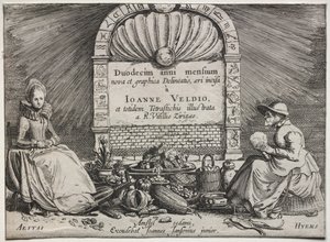 Les Douze Mois : Page de Titre