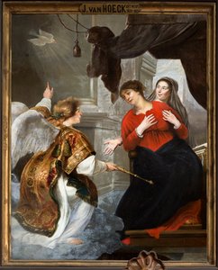 Église paroissiale (Parochiekerk Onze-Lieve-Vrouw). Intérieur. Peinture - Jan van den Hoecke