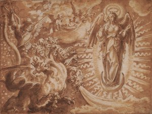 La Femme vêtue de soleil - Jan van der Straet
