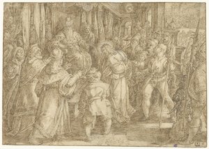 Christ devant Pilate - Jan van der Straet