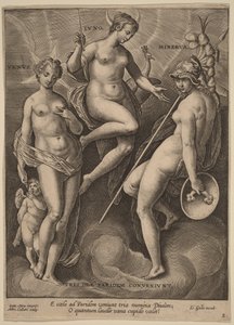 Vénus, Junon et Minerve - Jan van der Straet