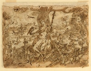 Diane (Venatio) - Jan van der Straet, called Stradanus