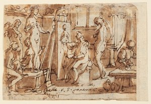 Recto : Zeuxis peignant Hélène ; Verso : Ecce Homo
