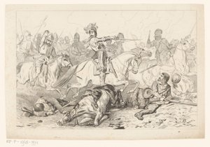 Bataille de Nieuport - Jan van der Veen (prentmaker)