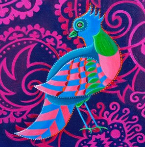Oiseau à damier - Jane Tattersfield