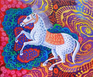 Cheval de cirque, 2016 - Jane Tattersfield