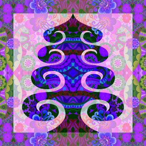 Arbre en violet, 2020 - Jane Tattersfield