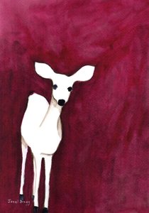 Cerf sur Cap Sante, c. 2014