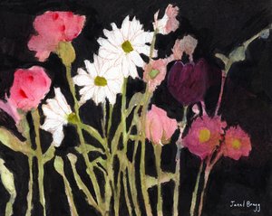 Floral avec des marguerites - Janel Bragg