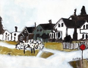 Maisons sur la 7ème rue, c.2020 - Janel Bragg