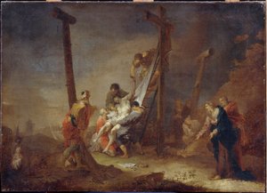 La descente de Croix - Januarius Zick