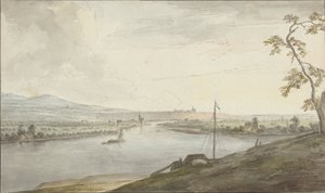 Vue de rivière - Januarius Zick